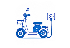 E-Scooter Charging Station